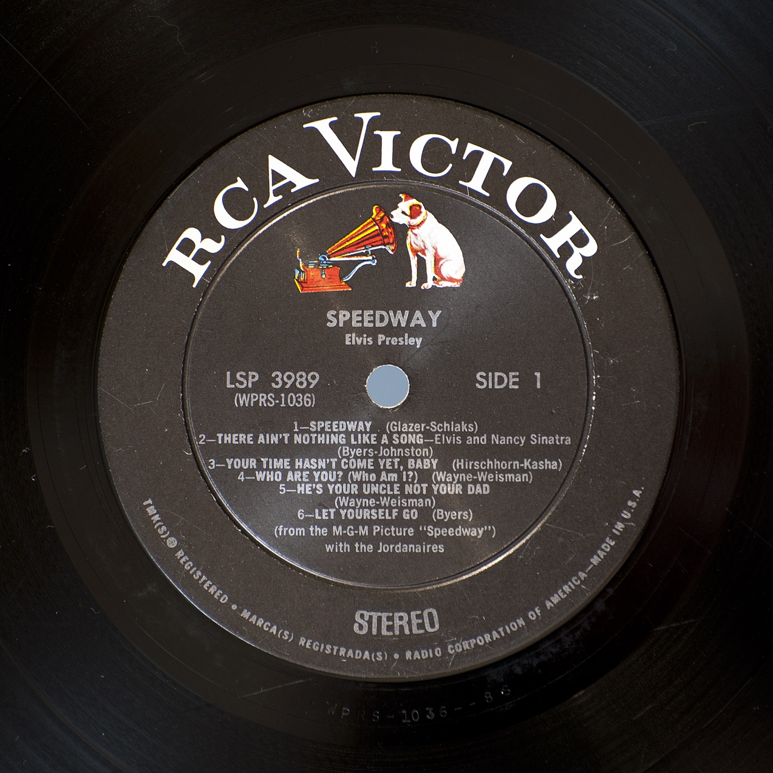 Elvis Presley  Speedway : LP A